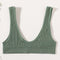Sexy Seamless Bra Wire Free Brassiere Rib Bralette Women&