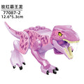 Jurassic Dinosaur Park Indominus Rex DIY Blocks Dinosaurs Tyrannosaurus Rex Tiny Models Building Block Kid Toys Animals Set Gift