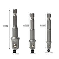 Drill Socket Adapter 1/4&#39;&#39; Hex Shank Extension for Impact Driver 1/2&#39;&#39; 3/8&#39;&#39; 1/2&#39;&#39; Square Head Drill Bit Adapter Set Hand Tools