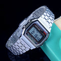 Gold Men Watches Women Electronic Digital Display Retro Style Clock Men&#39;s Watch for Men Relogio Masculin Reloj Hombre homme