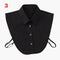 Women Cotton Lace Fake Collar Blouse Vintage Detachable Collar Women&