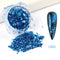 Crystal Fire Opal Flakes Nail Sequins Purple Holographic Glitter DIY Chrome Powder for Spring Nails Manicure Paillettes GL1857