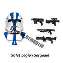 DISNEY ARC Clone Troopers Building Blocks LUKE Skywalker Mandalorians Boba Fett Palpatine Yoda R2D2 Bricks Action Figures Toys