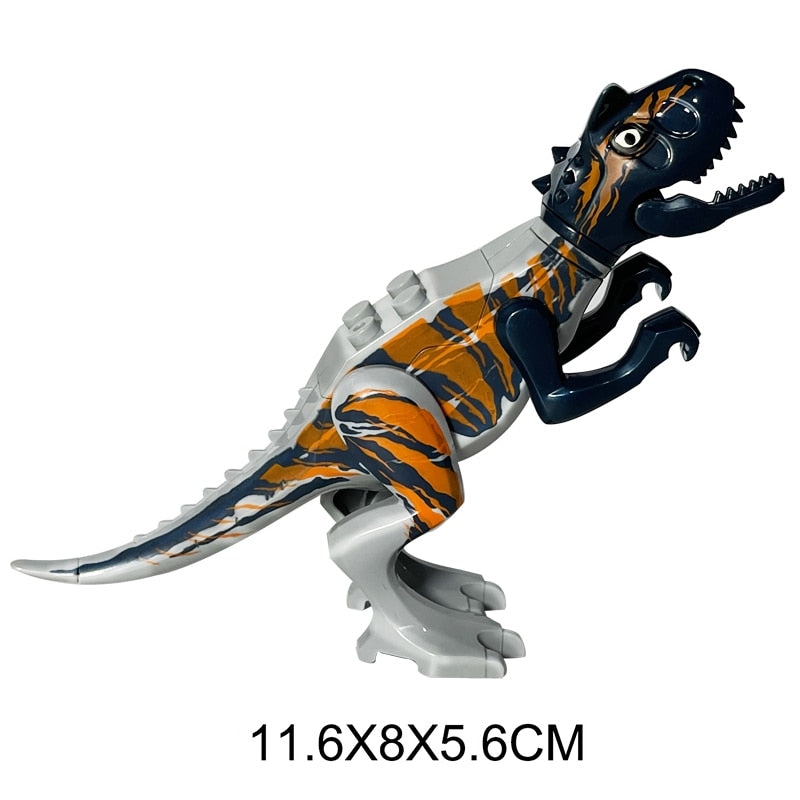 Jurassic Dinosaur Building Blocks Toys Park Compatible Major Brand Gifts Simulation Animal Rex Raptor Ankylosaur Christmas Gifts