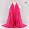 2021 NEW Flocked Bubble Cotton Scarf Hijabs For Muslim Women Soild Color Breathable Islamic Headscarf Arab Head Scarves