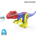 Jurassic World 2 Brutal Raptor Building Blocks Dinosaur Bricks Tyrannosaurus Indominus I-Rex Assemble Dino Kids Toys
