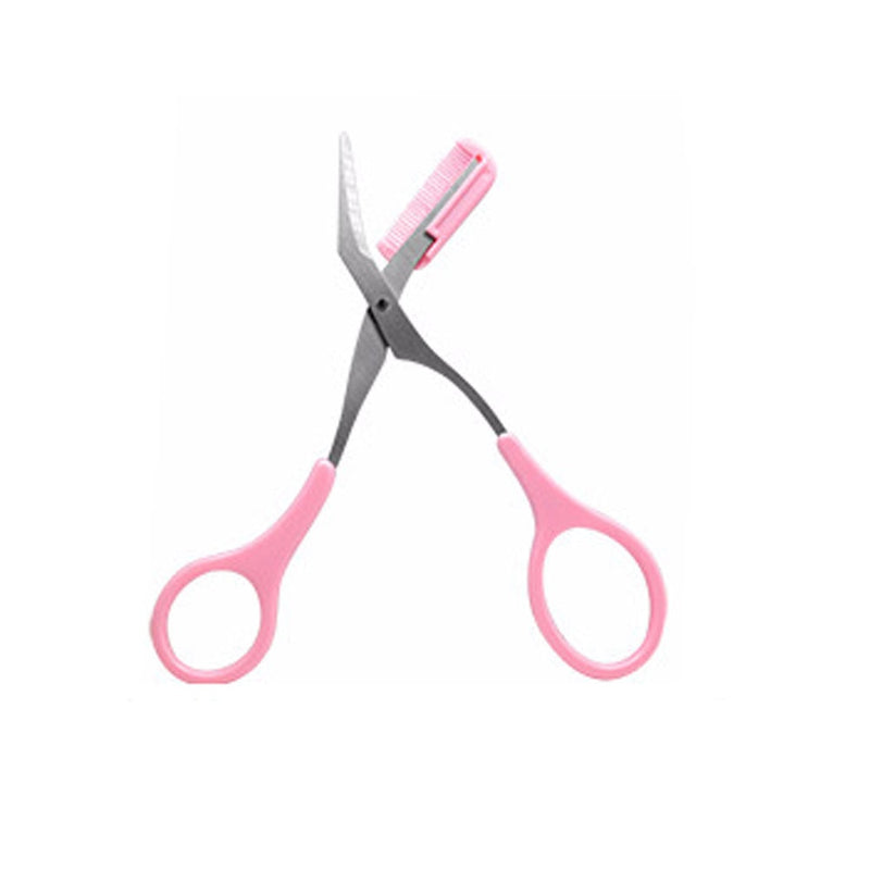 Eyebrow Trimmer Scissor with Comb Facial Hair Removal Grooming Shaping Shaver Cosmetic Makeup Accessories