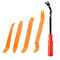 Stainless Steel Two-end Auto Door Clip Panel Trim Removal Car Disassembly Pry Panel Audio Terminal car trim removal tools kit