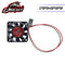 RC fan 25/30/35/40/50mm 8000RPM 5V-7V DC High wind cool Motor ESC fan heat sink 30/60/120/150A ESC 36/42mm motor futaba plug