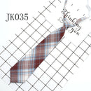 Lazy JK Ties Women Plaid Neck Tie Girls Japanese Style for Jk Uniform Cute Necktie Plaid Uniform School Accessories