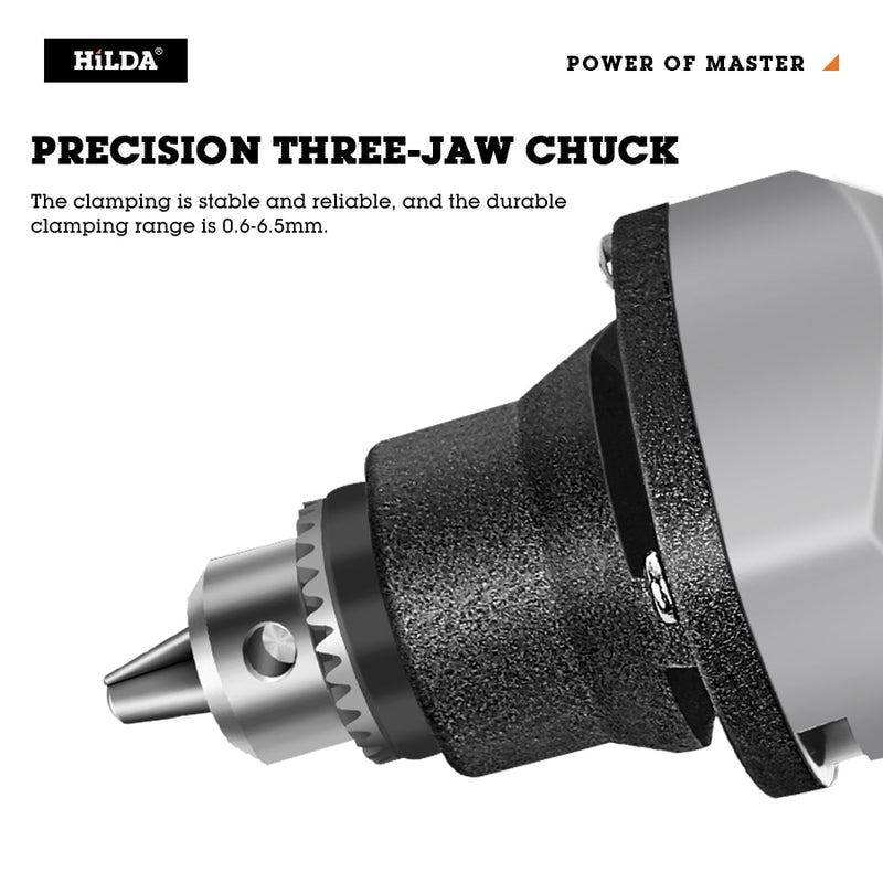 HILDA Electric Drill Mini Engraver Rotary Tool 400W Mini Drill 6 Position Rotary Tools Mini Grinding Machine