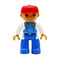 Big Size Action Figures City Princess Policemen Family Building Block Doll Character Accessory Toys Assembly Children Kids Gift