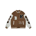 2021 street retro Letter embroidery baseball uniform cotton bomber jacket women winter loose all-match casual thickened jacket
