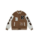 2021 street retro Letter embroidery baseball uniform cotton bomber jacket women winter loose all-match casual thickened jacket