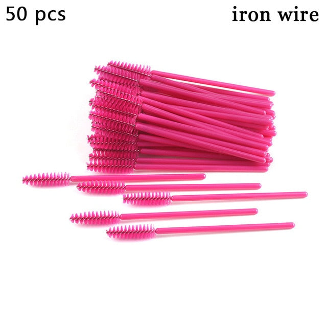 New Professional Eyebrow Brush Mascara Stick Wand Applicator Eye Lashes Extension Tool Cosmetic Brushes Set Beauty Makeup Tools