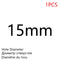 Punching Leather Hole Punch Round Steel Leather Craft Hollow Hole Punch 1mm-30mm for Metal Gaskets Leather Plastic Rubber