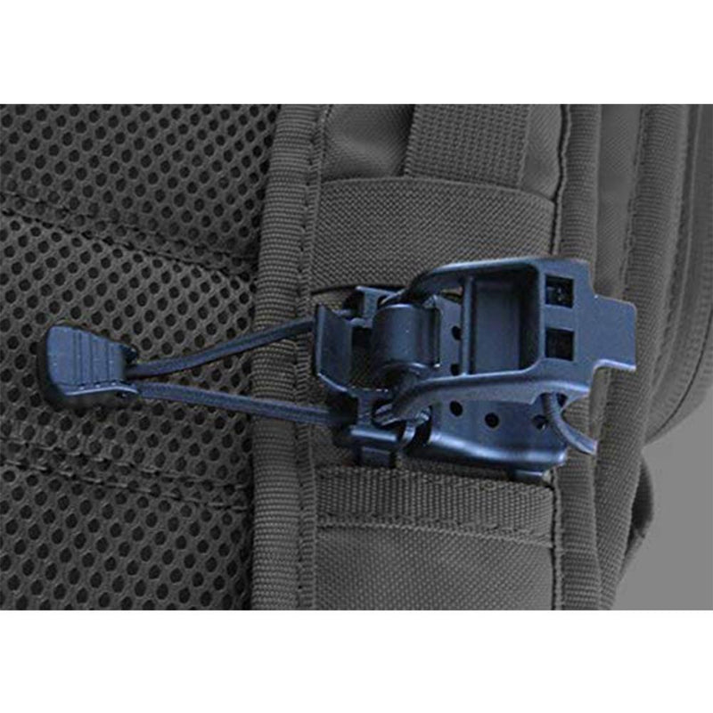 Tactical Wheel Clip Molle Hiking Accessories Multifunction Hanging Buckle Shovel Clamp Axe Clamp Bracket Military Backpack Acces