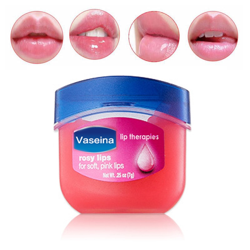 Vaseline Lip Balm Moisturizing Lipstick Base Moisturizer Makeup Natural Plant Anti-Cracking Lip Care Petroleum Jelly Lip Balm