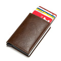 Custom Name Wallet 2022 New Man Wallet Card Holder Smart Wallet Business Card Holder Rfid Wallet Aluminum Box Credit Card Holder