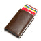 Custom Name Wallet 2022 New Man Wallet Card Holder Smart Wallet Business Card Holder Rfid Wallet Aluminum Box Credit Card Holder