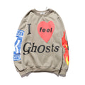 Graffiti Letter Foam Plus Velvet Sweatshirts Men and Women Harajuku Oversized Fleece Hoodie Hip Hop Stranger Things Hooded Hoody