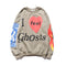 Graffiti Letter Foam Plus Velvet Sweatshirts Men and Women Harajuku Oversized Fleece Hoodie Hip Hop Stranger Things Hooded Hoody