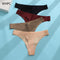 WHPC New Arrival Women&#39;s Panties Seamless Underwear For Women Ice Silk Thong Woman Lingerie T-back String Big Size S-3XL 1PCS