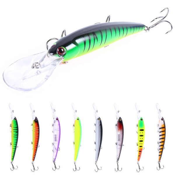 1PCS Minnow Fishing Lure Laser Hard Artificial Bait 3D Eyes 16cm 21g Fishing Wobblers Pike Carp Bait Crankbaits Fishing Tackle