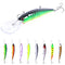 1PCS Minnow Fishing Lure Laser Hard Artificial Bait 3D Eyes 16cm 21g Fishing Wobblers Pike Carp Bait Crankbaits Fishing Tackle
