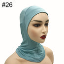 Under Scarf Hijab Cap Muslim Women Veil Turban For Women Muslim Fashion Islam Inner Cap Hijab Jersey Underscaf Caps Hat Ladies