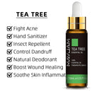 10ml Pure Plant Essential Oil For Humidifier Diffusers Mint Lavender Tea Tree Rose Vanilla Sandalwood Jasmine Pure Nature Oil