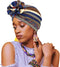 Pastoral Floral Print Turban Women National Wind Muslim Hat Bandana Chemotherapy Hat Sleep Caps Beanies Headwrap Fashion Casual
