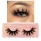 FOXESJI Makeup Eyelashes 3D Mink Lashes Fluffy Soft Wispy Natural Cross Lash Extension Reusable Fake Lashes Mink False Eyelashes
