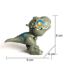 New 1pcs Fidget Finger Dinosaur Toy Gift Jurassic Tricky Tyrannosauru Park Model Interactive Biting Hand Creative Dinosaur Child
