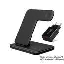 3 in 1 Wireless Charger Stand 15W Qi Fast Charging Dock Station for Apple Watch iWatch 7 AirPods Pro For iPhone 13 12 XS 8 Plus