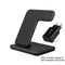 3 in 1 Wireless Charger Stand 15W Qi Fast Charging Dock Station for Apple Watch iWatch 7 AirPods Pro For iPhone 13 12 XS 8 Plus