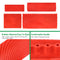 2Pcs Rubber Roller Brush Imitation Wood Graining Wall Painting Home Decoration Art Embossing DIY Brushing Painting Tools Sets