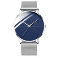 2022 Minimalist Men&#39;s Fashion Watches Simple Men Business Ultra Thin Stainless Steel Mesh Belt Quartz Watch relogio masculino