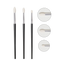 Shinedo 3 Pcs Goat Hair Tapered Crease Blending Brush Eyeshadow Make Up Cosmetic Kit Maquiagem Smudge Eye Makeup Brushes