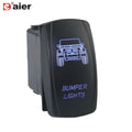 1PC 24V 20A Car Boat Rocker Switch 12V Waterproof Lighted Rocker Toggle Switch ON Off 5 Pin For Marine ATV RZR RV Auto Truck