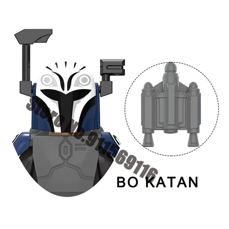 WM6094 Building Blocks WM916-A Paz XP400 PG640 PG641 PG642 X1533 Vizla Bo-Katan Sabine Wren Bricks Figure