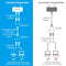 Vention RJ45 Splitter 1 to 2 RJ45 Splitter Network Adapter Female Network Extender Extension Connector for Laptop Ethernet Cable