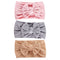 3pcs/lot Cable Knit Baby Girl Headband Bandeau Bebe Nylon Headbands for Newborn Girls Elastic Hair Band Baby Hair Accessories