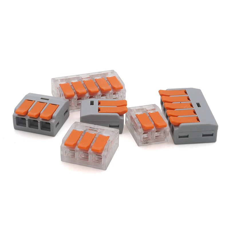 0.4-6.0mm 30/50/100 Pieces &amp; SET Mini Fast Universal Wire Connector Easy Quick Wiring Car &amp; Solar Energy Terminals