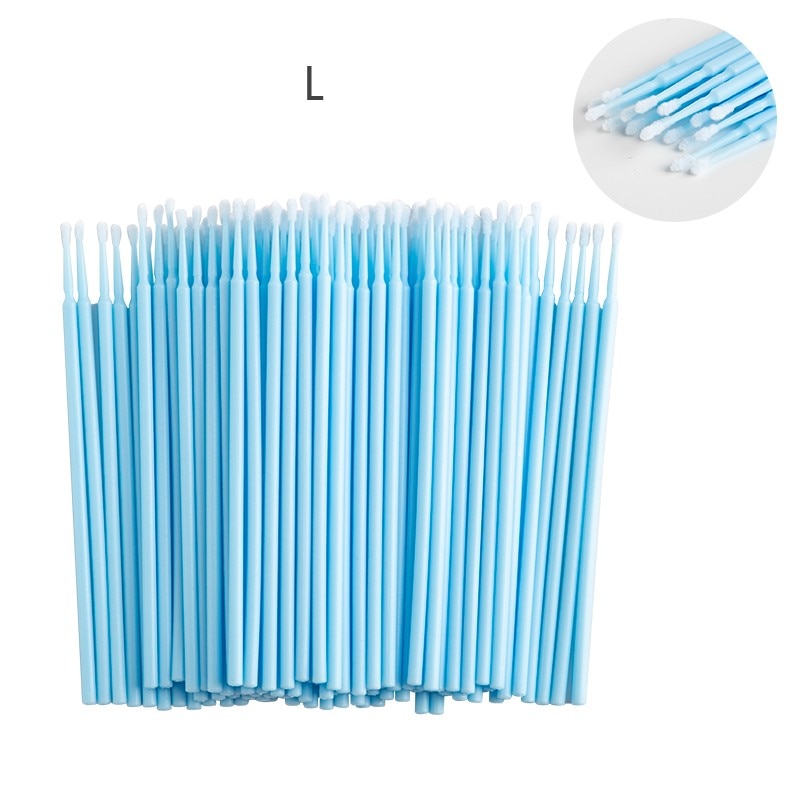 100Pcs/bag Disposable MicroBrush Eyelashes Brush Extension Individual Lash Removing Swab Micro Brush For Eyelash Extension Tools