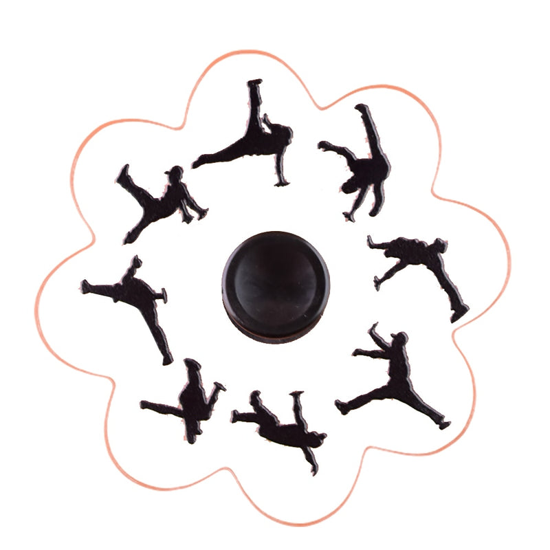 Fingertip Spinning Top Cartoon Animated Special Effects Dynamic-Running Fidget Spinner Rotating Hand Spinner Relieves Stress Toy
