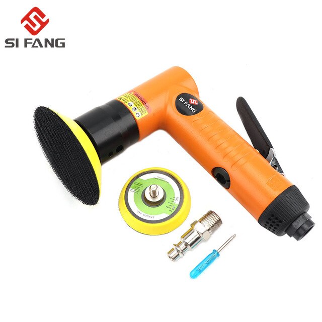 New Orbit Air Sander Mini Pneumatic  1&quot;/2&quot;/3&quot;  Grinding Machine set for Car Polishing High Speed Air Powered  Polisher air tool