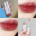 Cute Mirror Lipstick Makeup Matte Texture Waterproof Long Lasting Sweat Resistant Rich Color Silky Lip Glaze Lip Tint Maquillaje