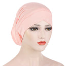 2022 Women Solid color Under Scarf Cap turban femme musulman Ready to wear hijab cap female headscarf bonnet muslim inner hijabs