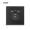 EOMR Wall USB Power Socket 5V 2.1A EU France Belgium Electrical Socket 16A Dual USB Plug IOS Android Phone Charging Ports Socket